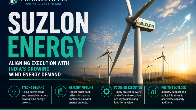 Suzlon Energy wind turbines India renewable energy execution demand analysis Saifullah & Co